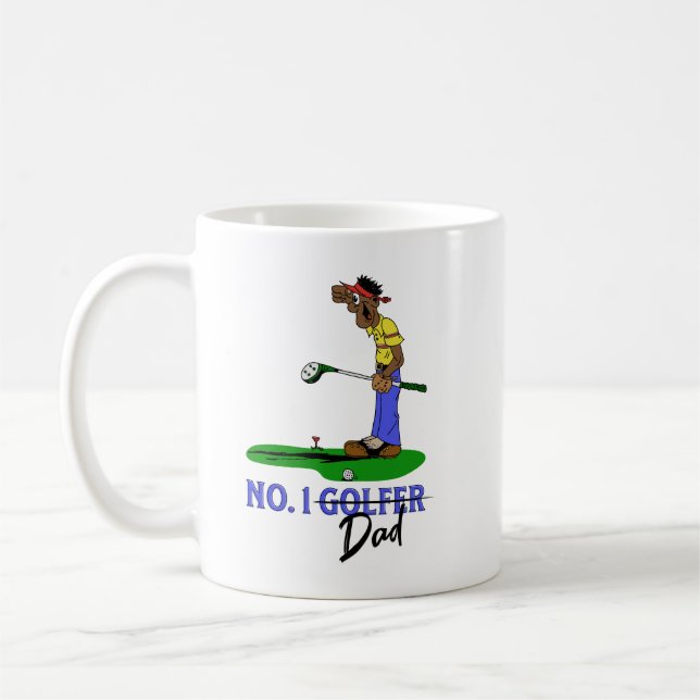 Taza De Café No. 1 Golfer Dad (Izquierda)