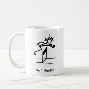 Taza De Café No 1 pista Hurdler Mug