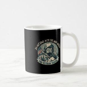 Taza De Café No Abandonar La Guerra Dentro Del Veterano Final S