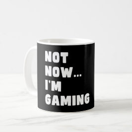Taza De Café No ahora estoy jugando - Gracioso videojugador