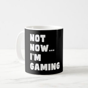 Taza De Café No ahora estoy jugando - Gracioso videojugador