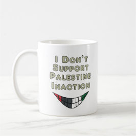 Taza De Café No apoyo la inacción palestina