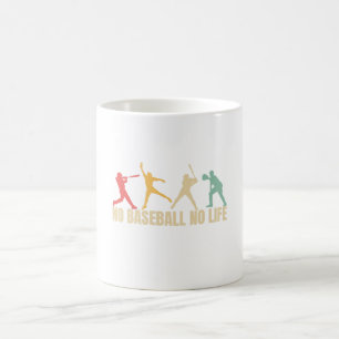 Taza De Café No Béisbol No Vida Divertido Béisbol
