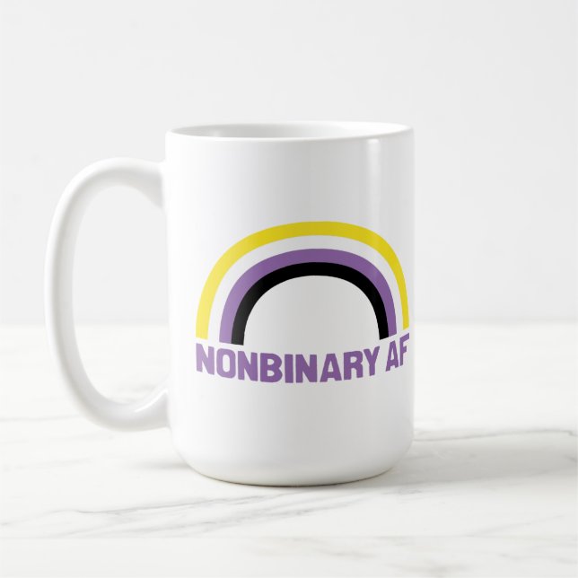 Taza De Café No binario AF (Izquierda)