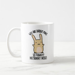 Taza De Café No Bunny Nose Chistes divertidos de conejos