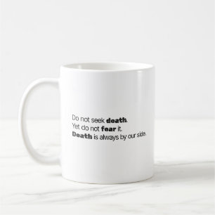 Taza De Café No Buscar Muerte Mug
