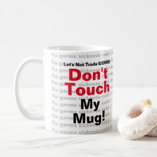 Taza De Café No comerciemos con GERMS con la lista de anteceden