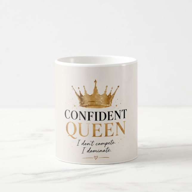 Taza De Café No Compito, Domino  Empoderamiento Femenino  (Centro)