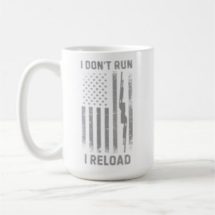 Taza De Café No corro, vuelvo a cargar el diseño, divertido