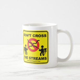 Taza De Café No cruce las corrientes