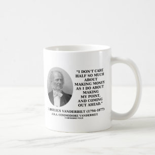 Taza De Café No cuide a medias tanto haciendo el dinero que