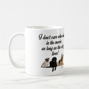 TAZA DE CAFÉ NO CUIDO AL WHO QUE LOS DADOS EN LA PELÍCULA DEJAN