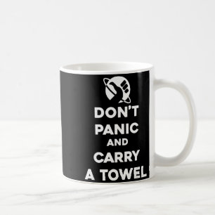 Taza De Café No Cunda El Pánico Y Lleva Una Toalla - Día De La 