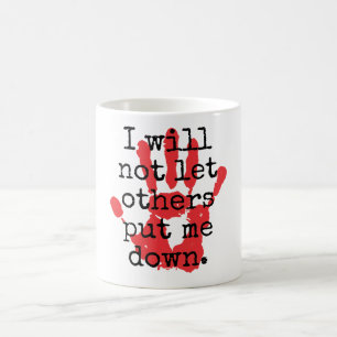 Taza De Café No Dejaré Que Otros Me Bajen - Inspirador
