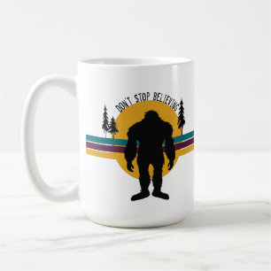 Taza De Café No dejen de creer en la peluca