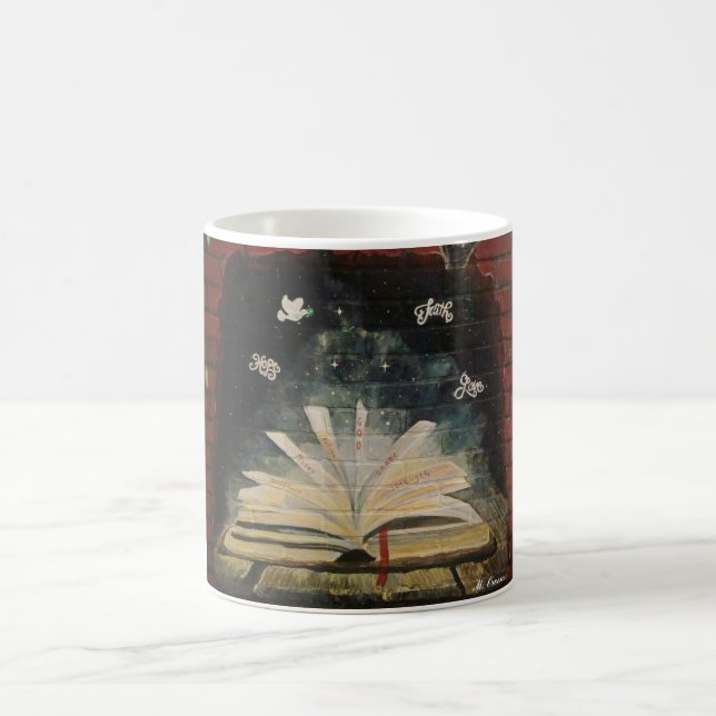 Taza De Café No dejes de creer en la peluca (Centro)