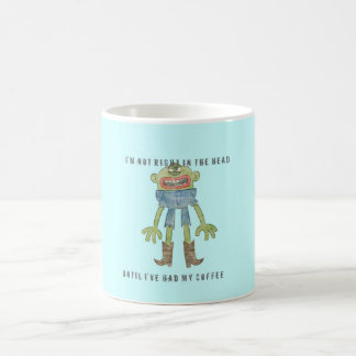 TAZA de CAFÉ NO DERECHA 6B [AZUL CLARA]