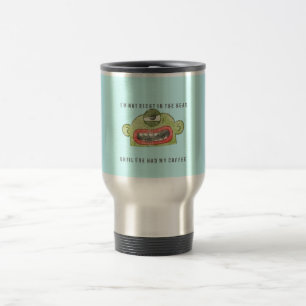 TAZA de CAFÉ NO DERECHA del VIAJE 6F [AZUL CLARA]