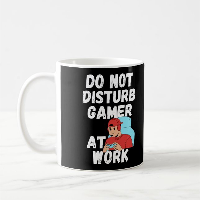 Taza De Café No despoje al jugador en el trabajo (Izquierda)