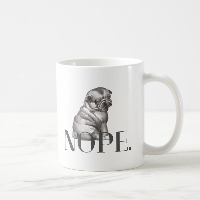 Taza De Café No. Divertido perro Bulldog francés Lover (Derecha)