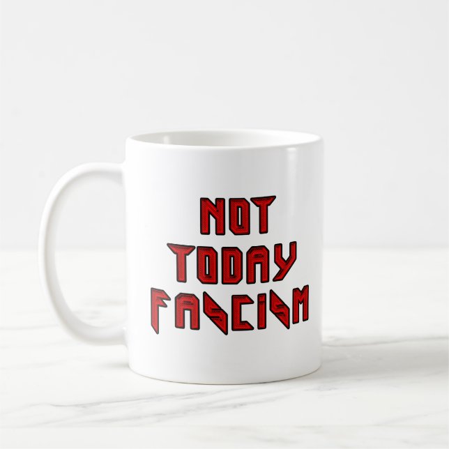 Taza De Café No el fascismo de hoy (Izquierda)