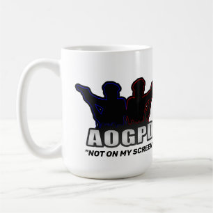 TAZA DE CAFÉ "NO EN MI MUG DE PANTALLA"