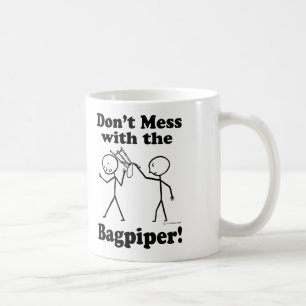 Taza De Café No ensucie con el gaitero