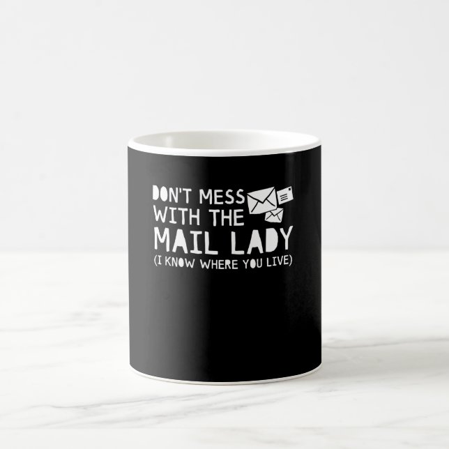 Taza De Café No ensucie con la señora del cartero (Centro)