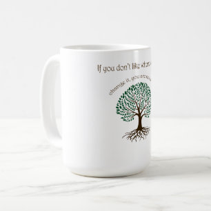 Taza De Café No eres un árbol