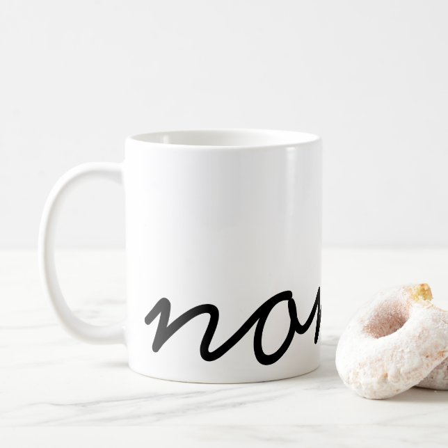 Taza De Café No es café (Con donut)