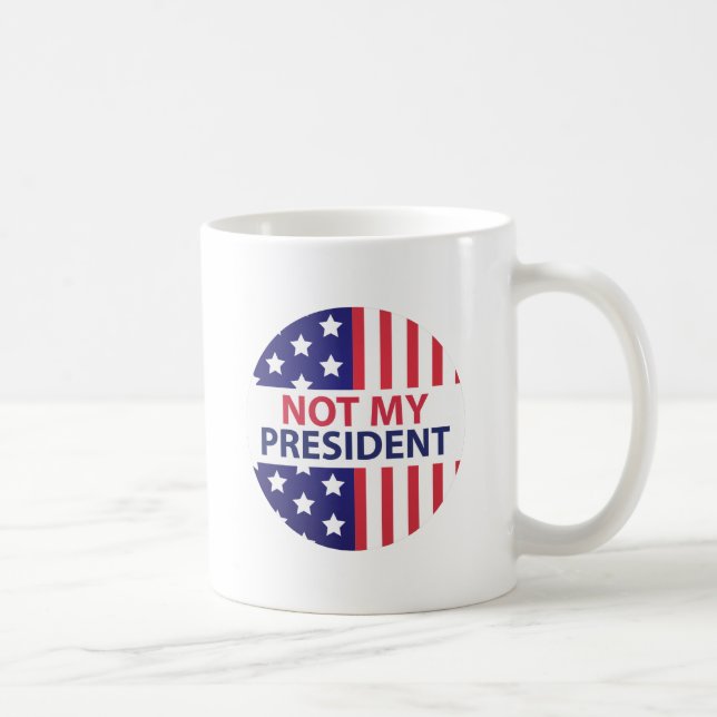 Taza De Café No es mi presidente (Derecha)