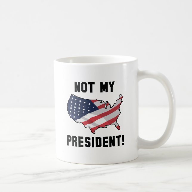 Taza De Café No es mi presidente (Derecha)
