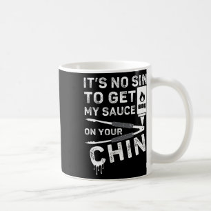 Taza De Café No es pecado tener mi salsa en tu honestidad