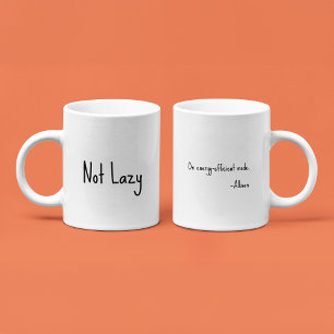 Taza De Café NO es perezoso, en modo de eficiencia energética -