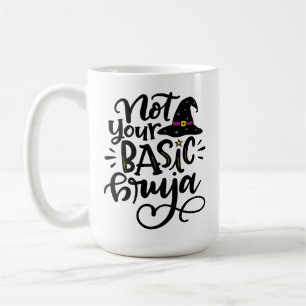 Taza De Café No es tu Bruja básica, español