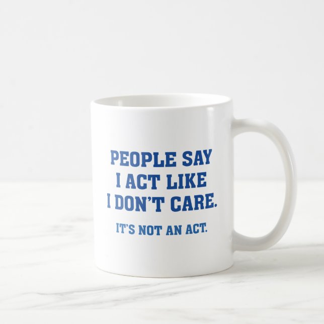 Taza De Café No Es Un Acto (Derecha)