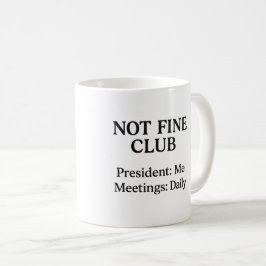 Taza De Café No es un buen club - Café Mug