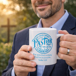 Taza De Café No es un hacedor de milagros Azul Aprecio al Pasto