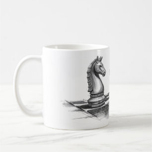 Taza De Café No es un juego de ajedrez divertido para caballos
