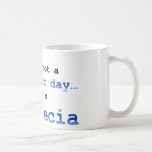 Taza De Café No es un mal día para el pelo... es Alopecia.