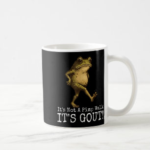 Taza De Café No Es Un Paseo Es Gota Meme Divertido De Rana