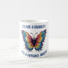Taza De Café No es una discapacidad, es una habilidad diferente