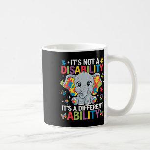 Taza De Café No Es Una Discapacidad Es Una Habilidad Diferente 