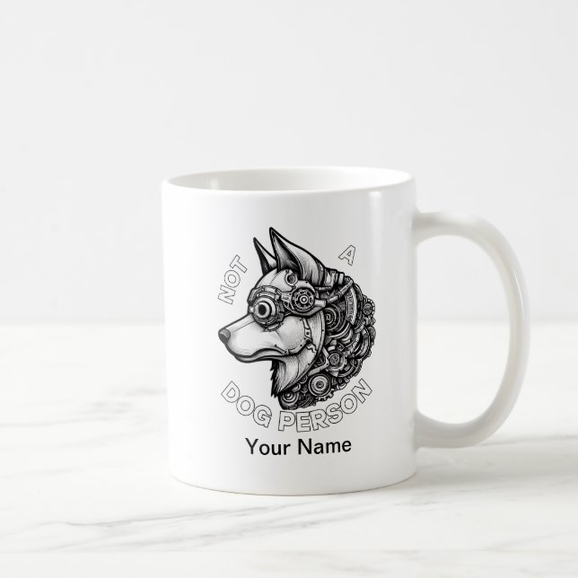 Taza De Café No es una persona de perro (Derecha)