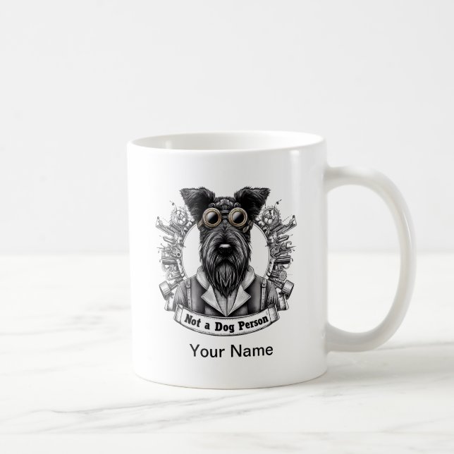 Taza De Café No es una persona de perro 02 (Derecha)