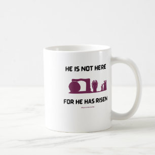 Taza De Café No Está Aquí Pegatina