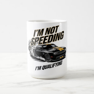 Taza De Café No estoy acelerando, califico el diseño gracioso d