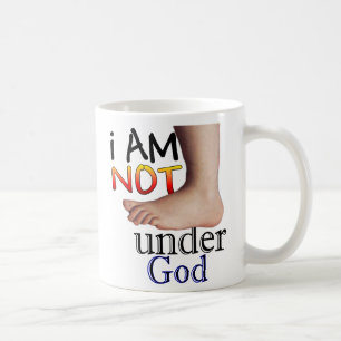 Taza De Café No estoy debajo de dios