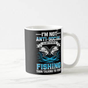 Taza De Café No estoy en contra de las identificaciones sociale
