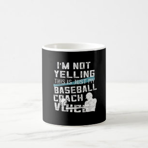 Taza De Café No Estoy Gritando Esta Es Mi Voz  Entrenador de b